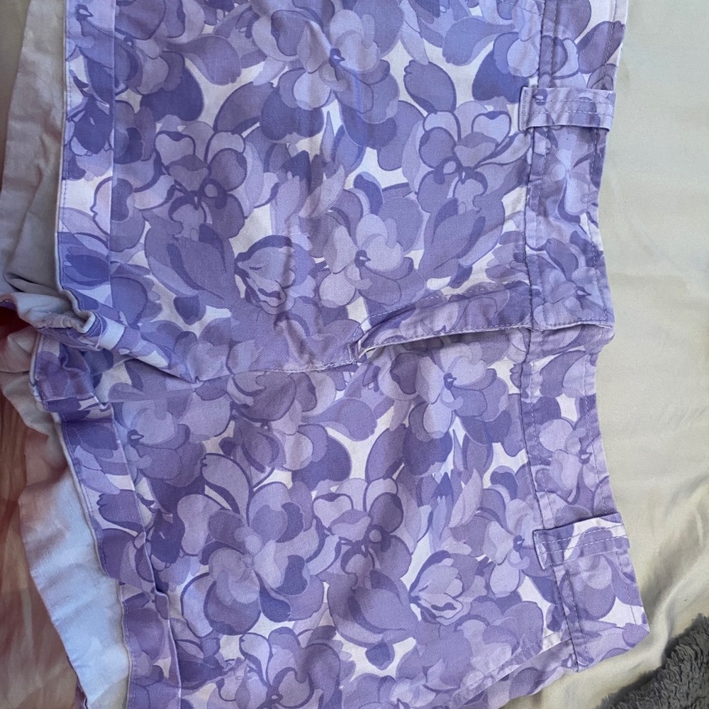Purple shorts